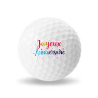 Balles Joyeux Anniversaire - Taylormade Distance+