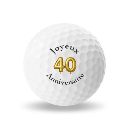 Balles Anniversaire 40 ans - Taylormade Distance+
