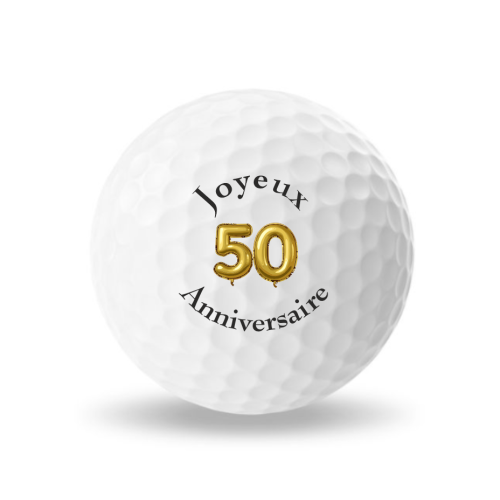 Balles Anniversaire 50 ans - Taylormade Distance+