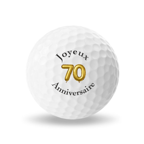 Balles Anniversaire 70 ans - Taylormade Distance+