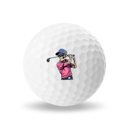 Balles Golfeur squelette  - Taylormade Distance+