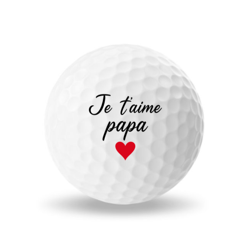 Balles Je t'aime Papa -Srixon - AD333
