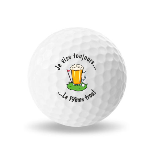 Balles 19ème trou - Taylormade Distance+