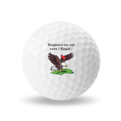 Balles eagle - Taylormade Distance+