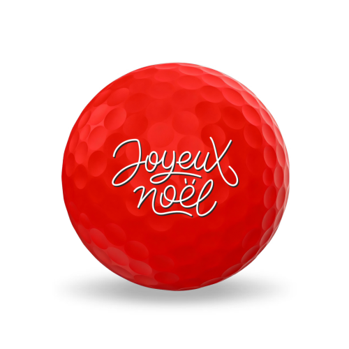 Balles Joyeux Noël  - Srixon Soft Feel